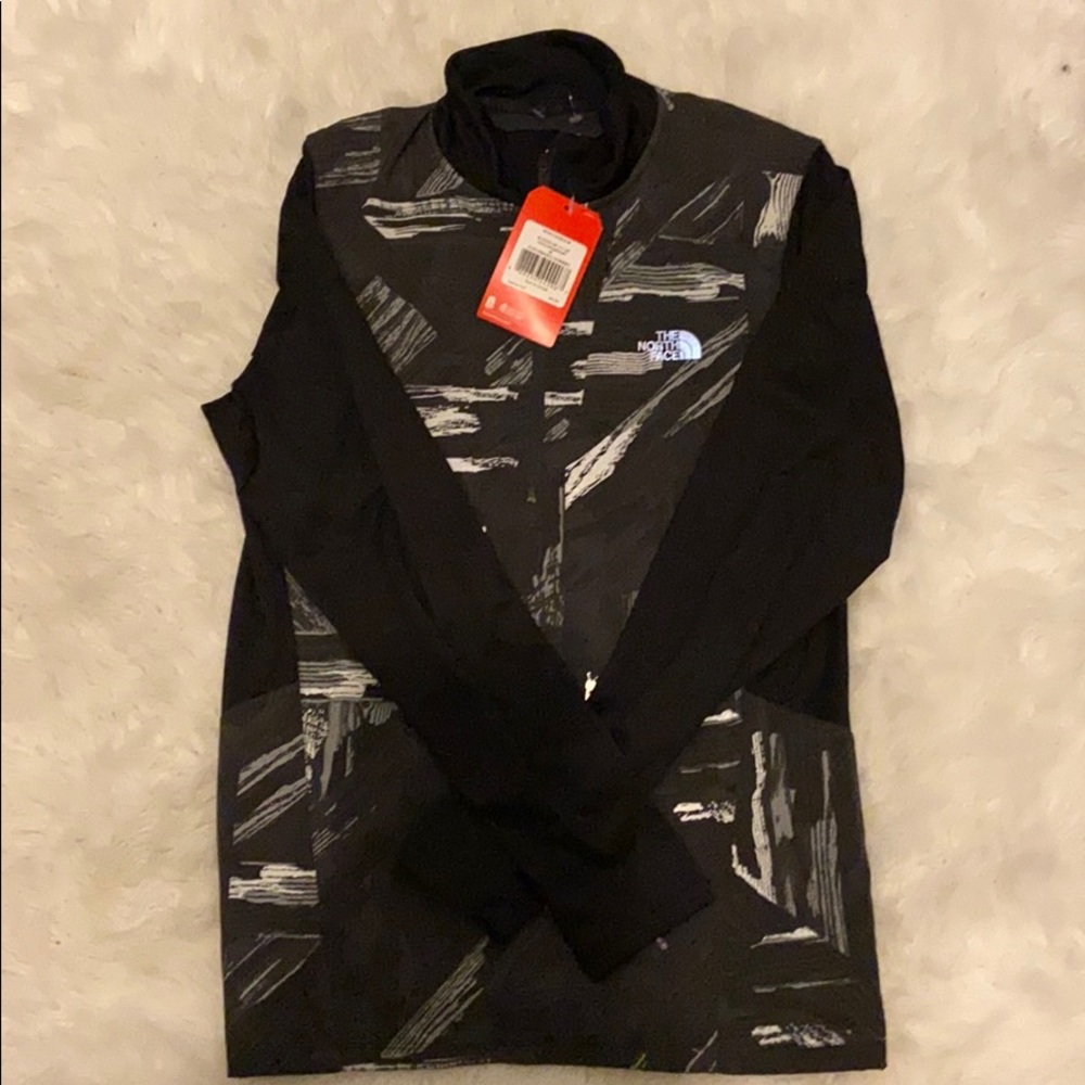 Men’s North Face 3/4 zip Isotherm running jacket